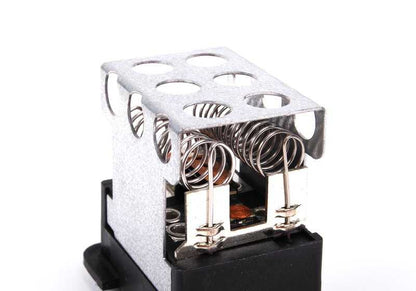 Resistencia del ventilador de calefacción OEM 64111373771 para BMW E30. Original BMW.