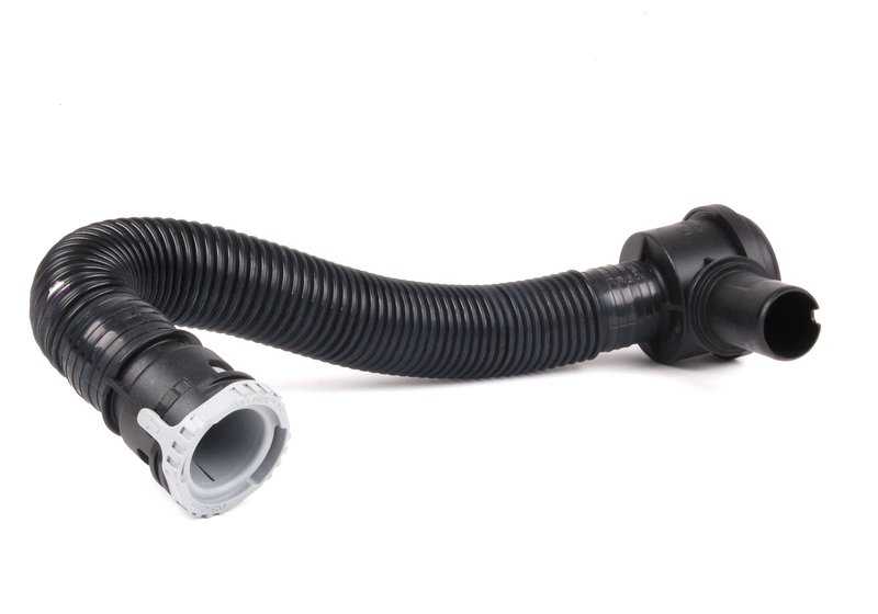 Tubo de descarga de aire OEM 11657556555 para BMW E82, E88, E90, E91, E92, E93. Original BMW.