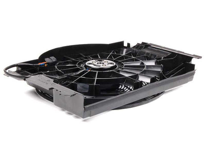 Pressure duct with fan for BMW E53 (OEM 64546921381). Original BMW.