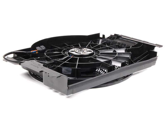 Pressure duct with fan for BMW E53 (OEM 64546921381). Original BMW.