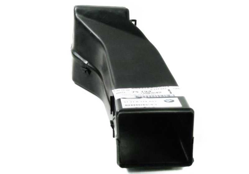 Conducto de aire de freno delantero izquierdo OEM 51118174843 para BMW E39. Original BMW.