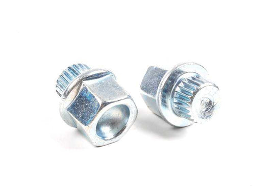 OEM Rueda Anti -theft Screw Set 36136773191 for BMW X5 E53 (all models: 3.0d, 3.0i, manual and automatic change). Includes special adapter and code card. Original BMW.