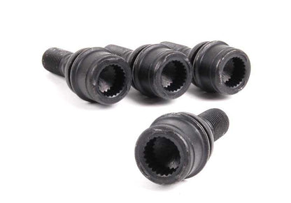 Juego de tornillos antirrobo de rueda OEM 36136773191 para BMW X5 E53 (todos los modelos: 3.0d, 3.0i, cambio manual y automático). Incluye adaptador especial y tarjeta de código. Original BMW.