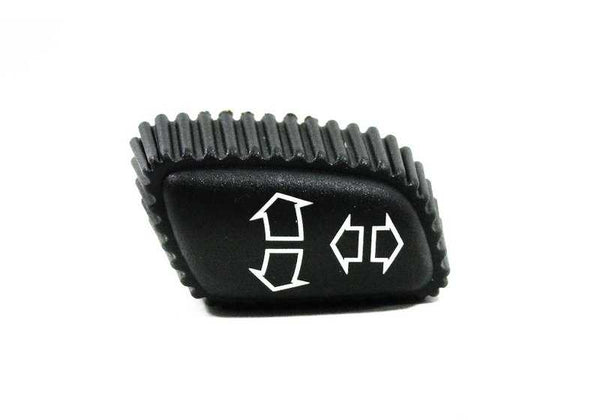 Botón ajuste respaldo asiento delantero izquierdo OEM 61311379367 para BMW E36, E34, E39, E24, E32, E38. Recambio original BMW.