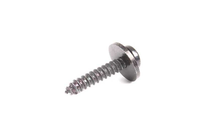 Tornillo OEM 07119907750 con arandela para BMW E30, E36, Z3. Original BMW.