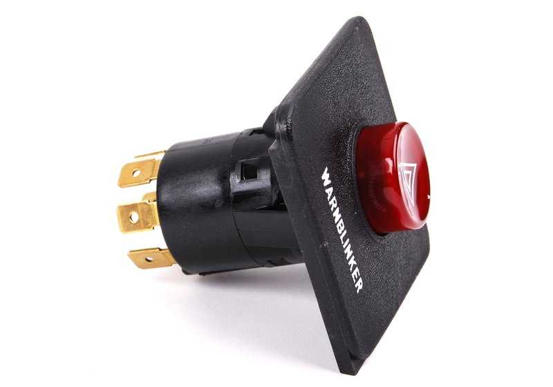 Interruptor de luz de advertência de perigo para BMW Série 6 E24 (OEM 61311363406). BMW originais.