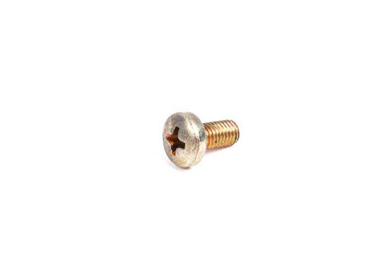 Tornillo de cabeza redonda M5x10 OEM 07119907639 para BMW E12, E23, E24, E32, E34, R50. Original BMW.