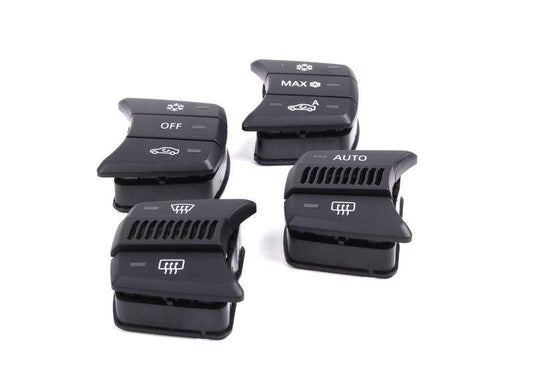 Juego de botones del mando a distancia OEM 61319250197 para BMW E60, E61, E63, E64. Original BMW.