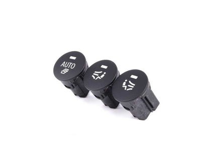 Juego de botones del mando a distancia OEM 61319250197 para BMW E60, E61, E63, E64. Original BMW.