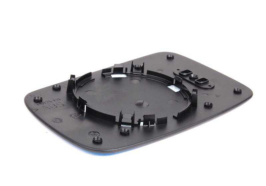 Cristal de espejo retrovisor gran angular izquierdo OEM 51168247129 para BMW E46. Original BMW.