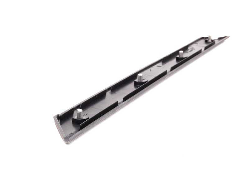 Moldura interior puerta trasera izquierda grafito mate OEM 51428213995 para BMW E46 316i (todos los modelos compatibles). Original BMW.
