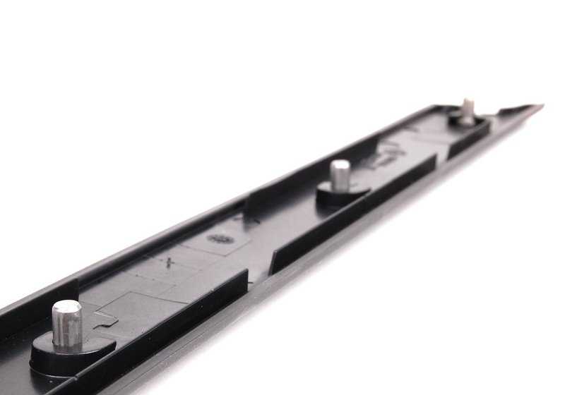 Moldura interior puerta trasera izquierda grafito mate OEM 51428213995 para BMW E46 316i (todos los modelos compatibles). Original BMW.