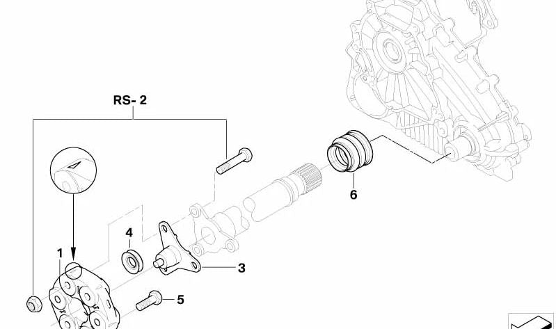 OEM 26205A47987 screw set for BMW X5 E70 and BMW X6 E71. Original BMW spare.