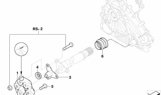 OEM 26205A47987 screw set for BMW X5 E70 and BMW X6 E71. Original BMW spare.