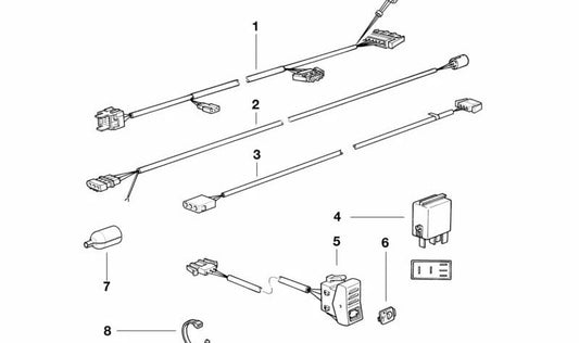OEM einstellbarer Plattenschalter 61312305088 für BMW K75, K100, K1100. Originaler BMW Motorrad.