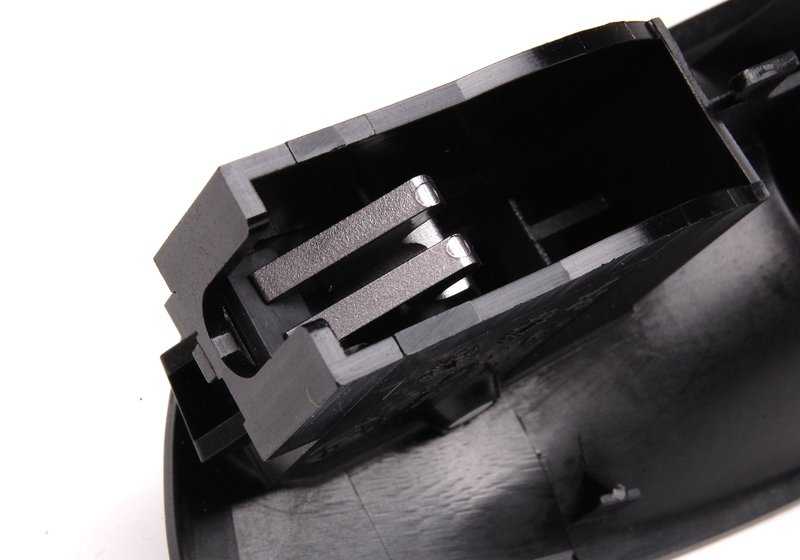 In der Manseta links Tür OEM 5141701661 für BMW Z4 E85 und E86. Schwarzes Finish. Original BMW.