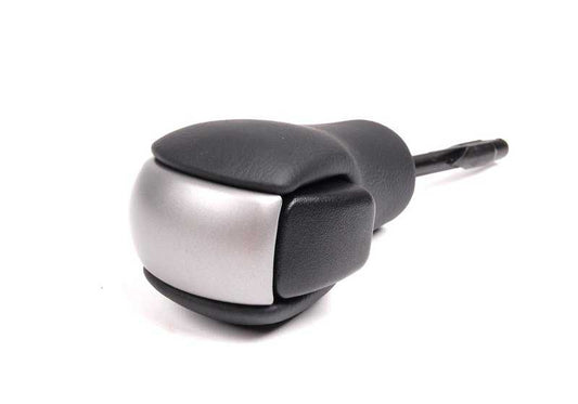 Leather change lever with plastic embellisher OEM 25167523139 for BMW E85, E86. Original BMW.
