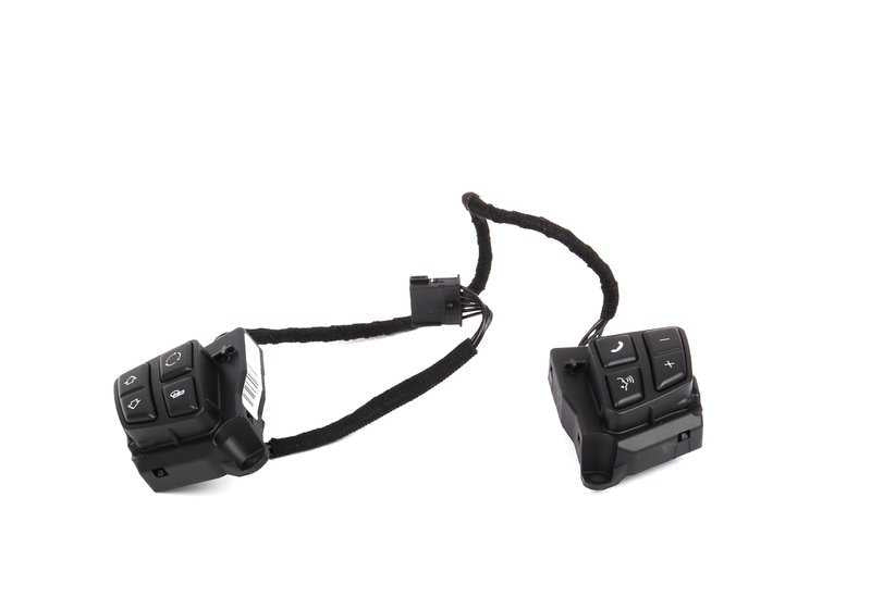 Módulo de botones para volante multifunción OEM 61319125343 para BMW E81, E82, E87, E88, E90, E91, E92, E93, E84. Original BMW.