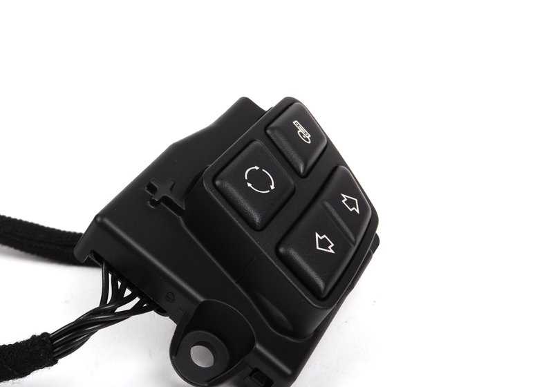 Módulo de botones para volante multifunción OEM 61319125343 para BMW E81, E82, E87, E88, E90, E91, E92, E93, E84. Original BMW.