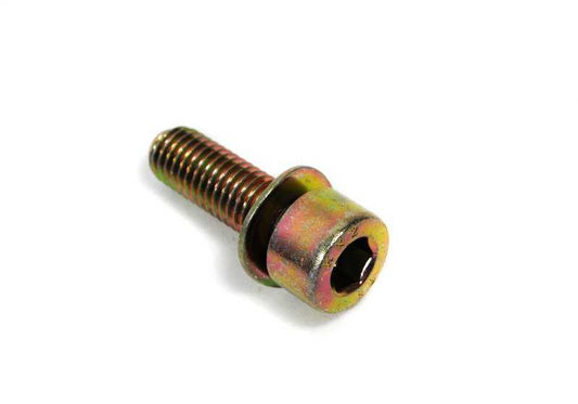 M8x25 OEM washer screw 07119920022 for BMW E21, E30, E36, E12, E28, E34, E39, E24, E23, Z1. Original BMW. Ideal for motor, escape or bumper fixations.