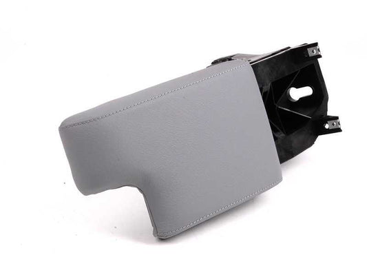 Apoyabrazos de cuero OEM 51168248531 para BMW E46. Original BMW.