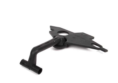 Soporte con casquillo izquierdo OEM 63178383009 para BMW E36, E46, Z3. Original BMW.