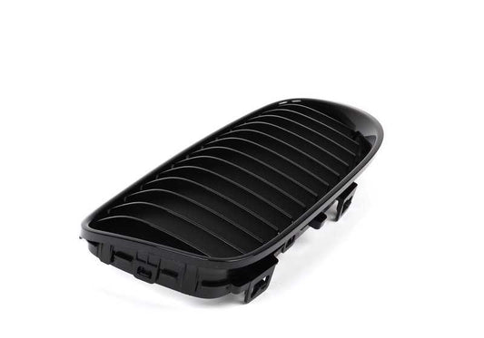 Parrilla decorativa M Performance negra izquierda OEM 51712158985 para BMW E92, E92 LCI, E93, E93 LCI. Original BMW.