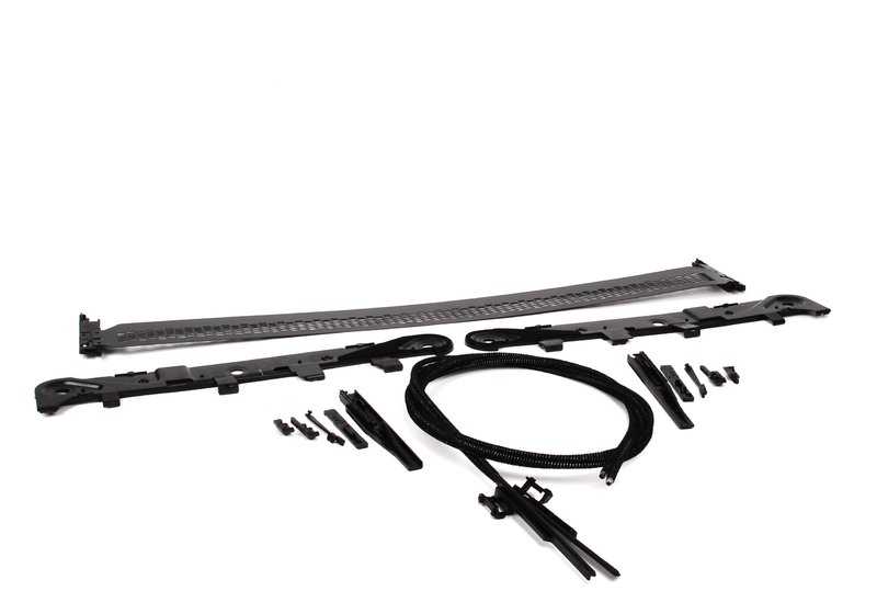 Mecanismo del techo solar delantero OEM 54107199478 para BMW X3 E83, E83N. Original BMW.