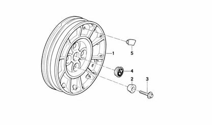 Tapón de cierre OEM 36311458284 para BMW Motorrad R247 (R 100 GS, GS PD, R 100 R). Modelos compatibles: 0473, 0478, 0483, 0488, 0474, 0479, 0484, 0489, 0486, 0487. Original BMW Motorrad.