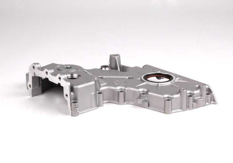 Tapa inferior de cadena de distribución OEM 11147780078 para BMW E46, E39, E38, E53. Original BMW.