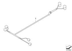 Mazo de cables motor OEM 12517811188 para BMW Serie 3 E90, E91, E92, E93 LCI. Original BMW.