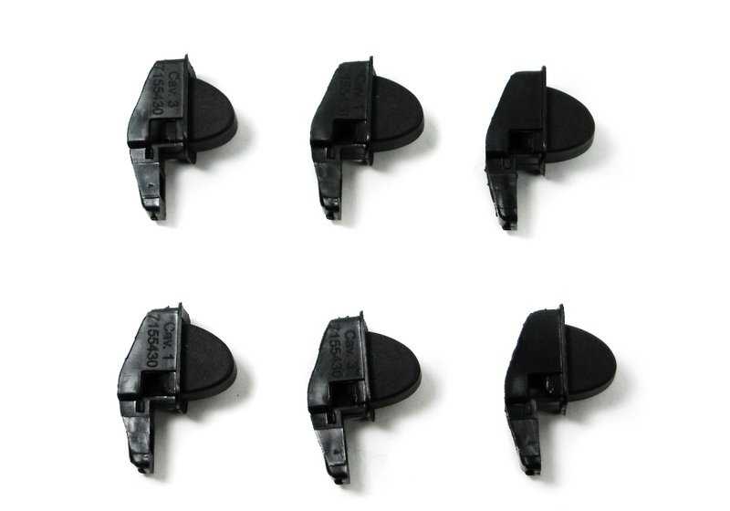 OEM 51169111091 clamping pieces for BMW X5 E53 (1998–2006). Original BMW.