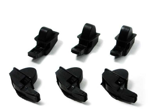 Juego de piezas de sujeción OEM 51169111091 para BMW X5 E53 (1998–2006). Original BMW.