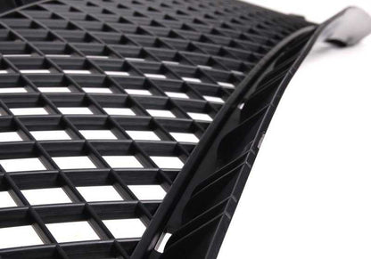 Rejilla central parachoques OEM 51117065469 para BMW E46 {316Ci, 318Ci} (modelos con motor N40/N42, cambio manual y automático). Original BMW.