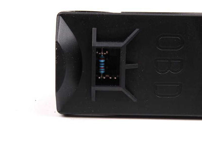 Tapa toma de corriente OBD azul OEM 61136920069 para BMW E46, E39, E38, X5 E53, Z4 E85, MINI R50... y más. Original BMW y MINI.