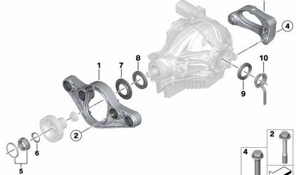 Kit de reparación tuerca insertada OEM 33127854163 para BMW F80, F82, F83 {todos los modelos compatibles}. Original BMW.