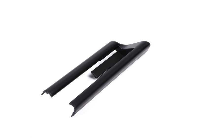 Embellecedor lateral trasero izquierdo OEM 52107007705 para BMW E60, E60N, E61, E61N, E65, E66. Color negro. Original BMW.
