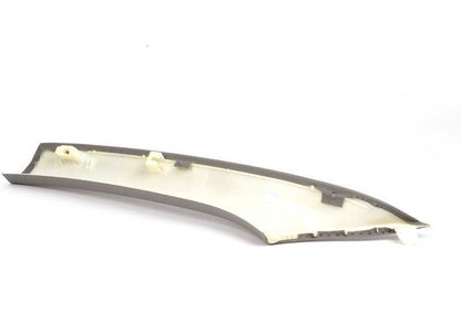 Tapa interior pilar A derecho (gris cielo) OEM 51437066516 para BMW E60, E60N, E61, E61N. Recambio original BMW.