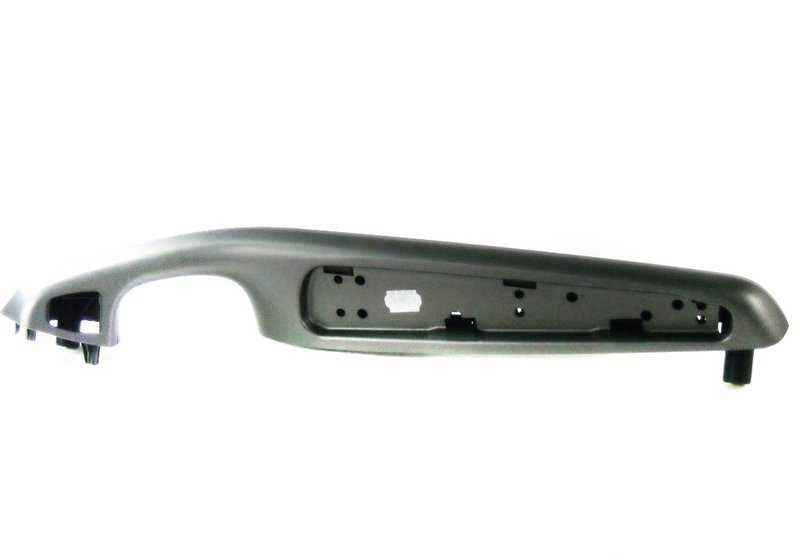 Reposabrazos delantero izquierdo titanio OEM 51417904355 para BMW E46. Original BMW.