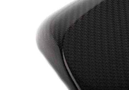 Tapa de retrovisor exterior M Performance carbono izquierdo OEM 51162211905 para BMW Serie 1 F20, F21; Serie 2 F22, F23; Serie 3 F30, F31; Serie 4 F32, F33; X1 E84... y más. Original BMW.