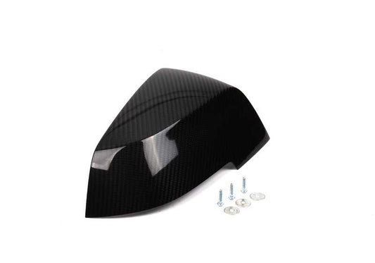 Tapa del retrovisor exterior derecho carbono M Performance OEM 51162211904 para BMW F20, F21, F22, F87, F30, F31, F34, F32, F33, F36, X1 E84… y más. Original BMW.