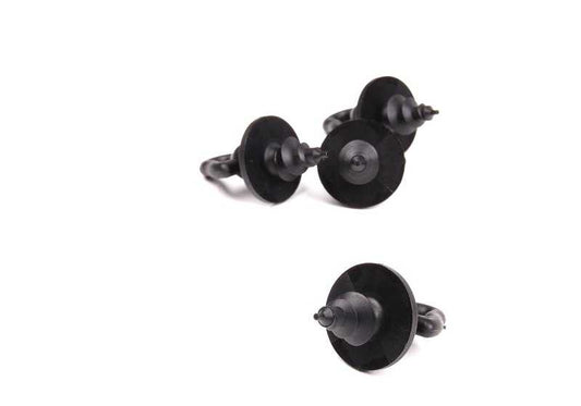 Juego de alfombrillas de goma delanteras Anthrazit OEM 51479401971 para BMW Serie 3 E36 (318i, 320i, 323i, 325i). Original BMW.