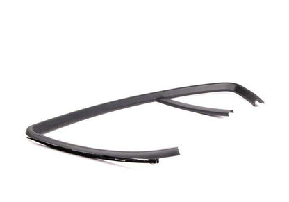 Cubierta marco de ventana derecha OEM 51348212524 para BMW E46. Original BMW.