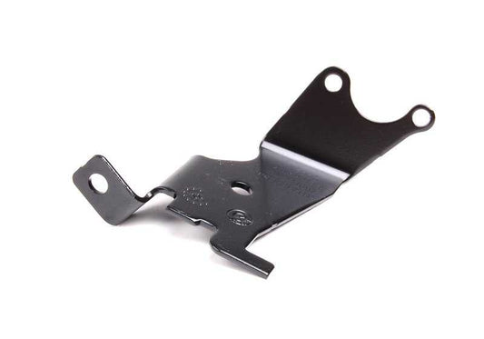 Soporte sensor altura suspensión izquierda OEM 31126765663 para BMW E90, E90N, E91, E91N, E92, E92N, E84. Original BMW.
