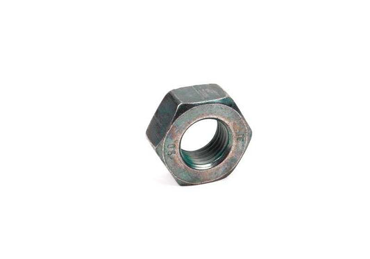 OEM Hex Nut 32116774889 for BMW {E46, F07, F10, F11, F06, F12, F13, F01, F02, F04, E83, E53, E70, E71, E72, E85, E86}. Genuine BMW.