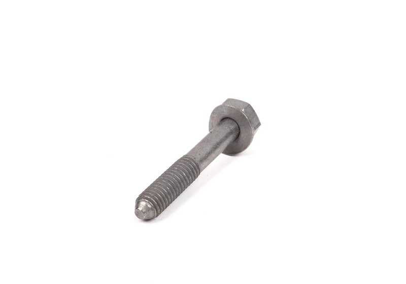 Hex bolt with washer for BMW E21, E30, E36, E12, E28, E34, E39, E24, E23, E32, E38, E31 (OEM 24111217130). Genuine BMW.