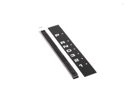 Tampa do indicador de marcha iluminado para BMW E34, E32 (OEM 51168147468). BMW original