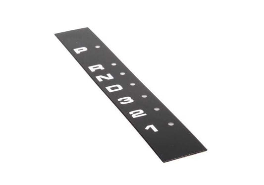 Tampa do indicador de marcha iluminado para BMW E34, E32 (OEM 51168147468). BMW original