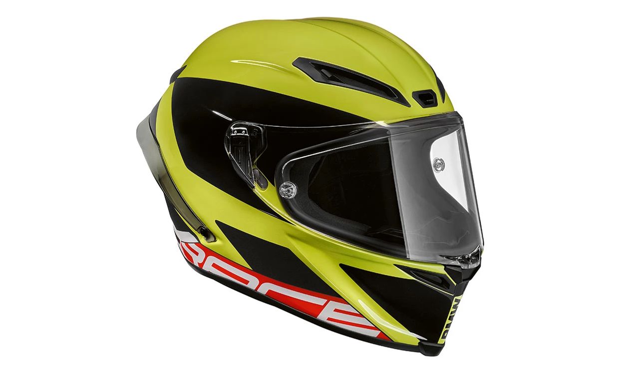 Casco integral M Pro Race talla 55/56 OEM 76315A80810 para todas las motos BMW. Original BMW Motorrad.
