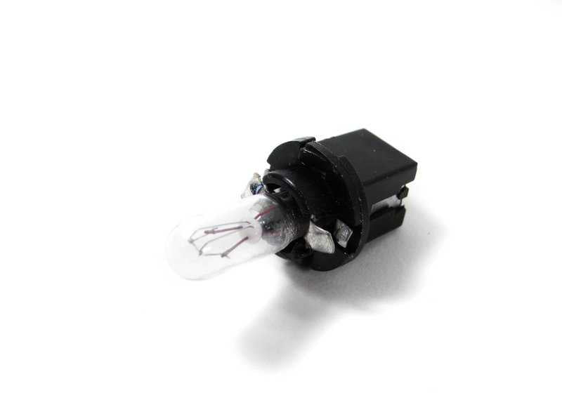 Bulb 12V 1.2W OEM 6211139177 for BMW E34, E31, original BMW. Ideal for interior lighting or instrument chart. Compatible with multiple serial versions 5 and series 8.